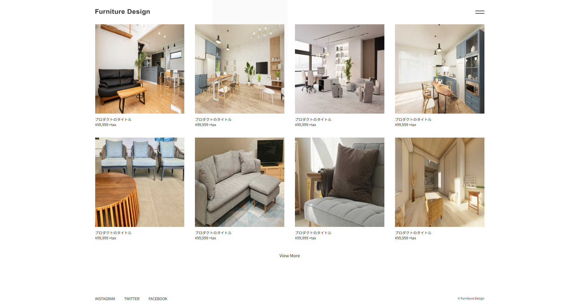 模写コーティング家具